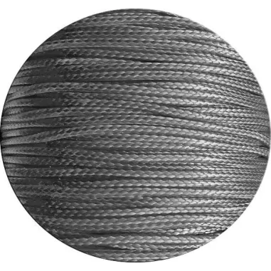 Lacets fins cirés en gris foncé pour vos chaussures