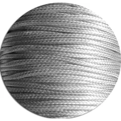 Lacets fins cirés en gris perle pour vos chaussures 2