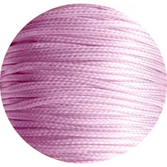 Lacets fins cirés en rose pâle pour vos chaussures 2