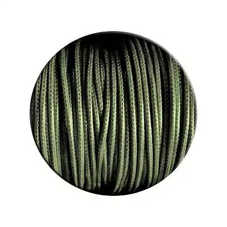 Lacets fins cirés en vert kaki pour vos chaussures Lacets fins cirés en vert kaki pour vos chaussures