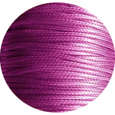 Lacets fins cirés en rose framboise pour vos chaussures 2