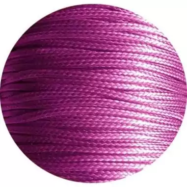 Lacets fins cirés en rose framboise pour vos chaussures