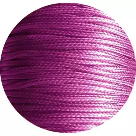 Lacets fins cirés en rose framboise pour vos chaussures Lacets fins cirés en rose framboise pour vos chaussures