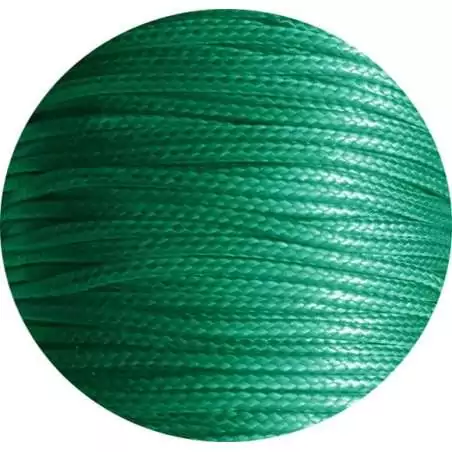Lacets fins cirés en vert émeraude pour vos chaussures Lacets fins cirés en vert émeraude pour vos chaussures