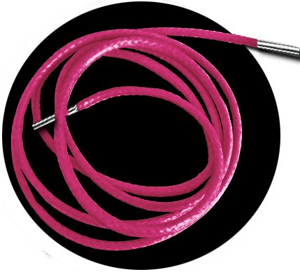 Lacets sales rose fluo
