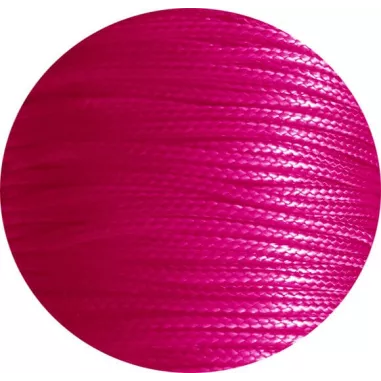 Lacets fins cirés en roses fluo pour vos chaussures