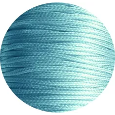 Lacets fins cirés en bleu pâle pour vos chaussures 2