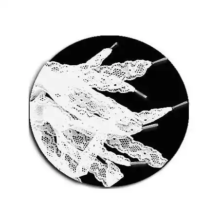 Lacets en dentelle blanche pour vos chaussures Lacets en dentelle blanche pour vos chaussures