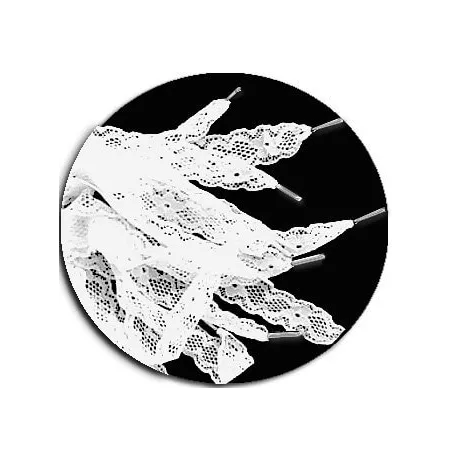 Lacets de chaussures blancs en dentelle -Achat|Vente en…