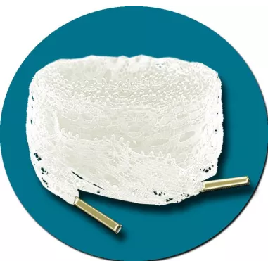 Lacets de chaussures blancs en dentelle -Achat|Vente en…