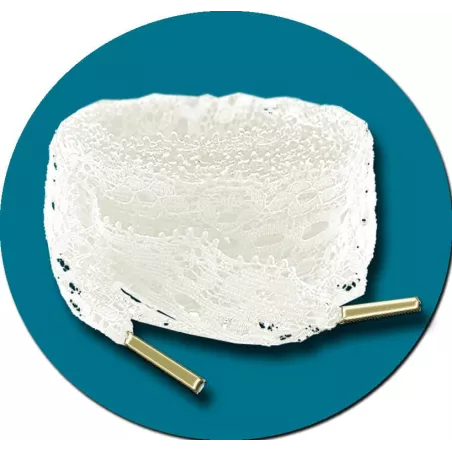 Lacets de chaussures blancs en dentelle -Achat|Vente en…