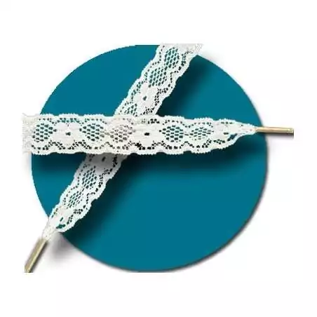 Lacets en dentelle blanc cassé pour vos chaussures Lacets en dentelle blanc cassé pour vos chaussures