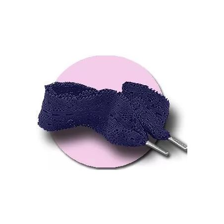 Lacets de chaussures dentelle bleu marine. pour vos…