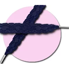 Lacets de chaussures dentelle bleu marine. pour vos… 2