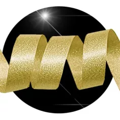 Lacets en satin&nbsp;pailleté doré doux pour vos chaussures 2