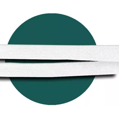 Lacets blancs&nbsp;épais en coton pour vos chaussures