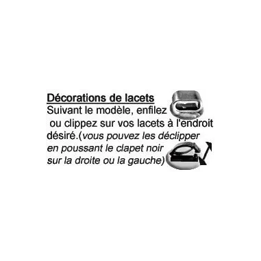 Envie de décorer vos chaussures ? Décorations Crânes…