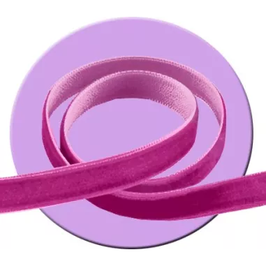 Lacets velours&nbsp;framboise pour vos chaussures