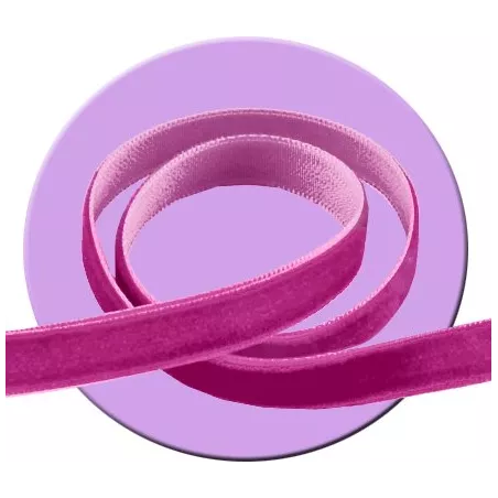 Lacets velours&nbsp;framboise pour vos chaussures