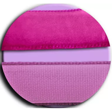 Lacets velours&nbsp;framboise pour vos chaussures