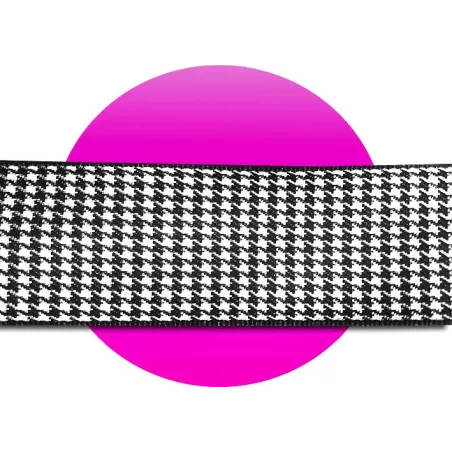 Lacets originaux pied de poule noir blanc en vente en…