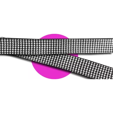 Lacets originaux pied de poule noir blanc en vente en…