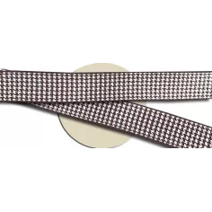 Lacets originaux pied de poule beige marron en vente en… 2