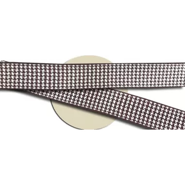 Lacets originaux pied de poule beige marron en vente en…