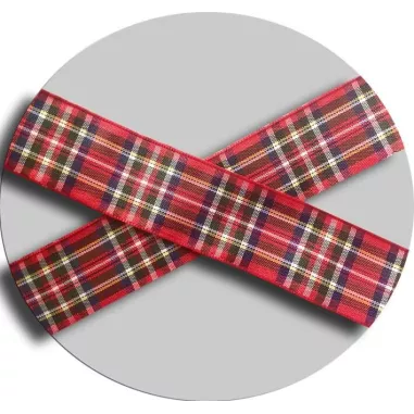 Lacets de chaussures larges rouges à carreaux écossais…