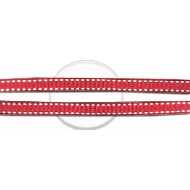 Lacets rouges blancs à surpiqures fantaisie en vente en…