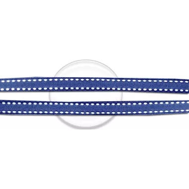 Lacets bleus blancs à surpiqures fantaisie en vente en…