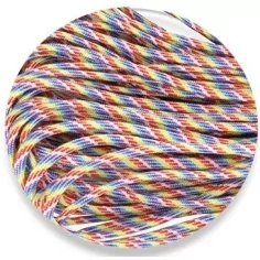 Lacets ronds paracorde multicolores pour vos chaussures 2