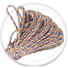 Lacets ronds paracorde multicolores pour vos chaussures