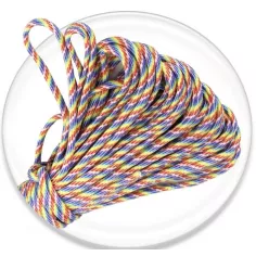Lacets ronds paracorde&nbsp;multicolores pour vos chaussures