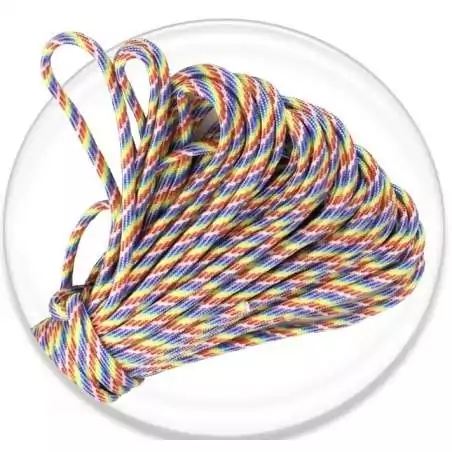 Lacets ronds paracorde multicolores pour vos chaussures
