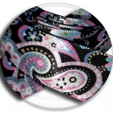 Lacets larges satin cachemire pour vos chaussures