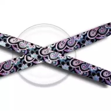 Lacets larges satin cachemire pour vos chaussures