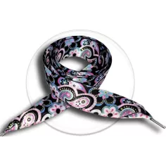 Lacets de chaussures larges satin motifs japon.Achat|Vente…