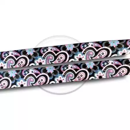 Lacets larges satin cachemire pour vos chaussures