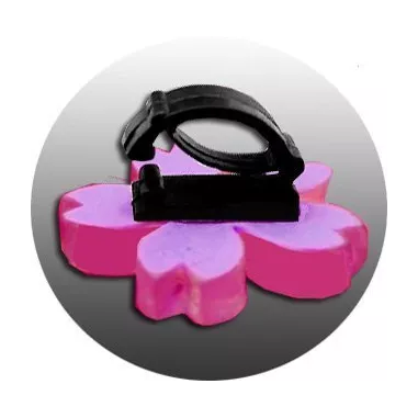 Décorations de lacets motif baiser en noir | LacetsFun