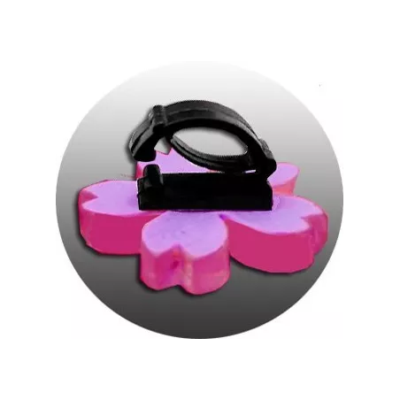 Décorations de lacets motif baiser en noir | LacetsFun