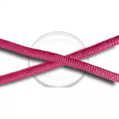 Lacets ronds en rose framboise pour vos chaussures