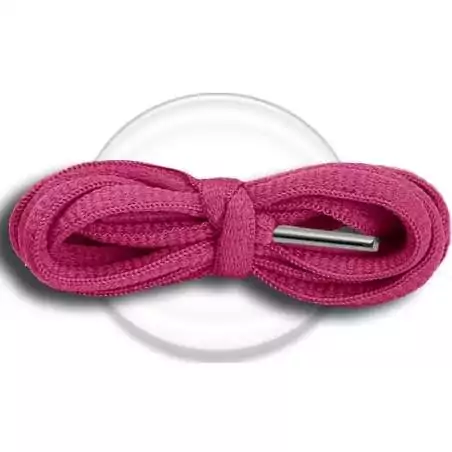 Lacets ronds en rose framboise pour vos chaussures Lacets ronds en rose framboise pour vos chaussures