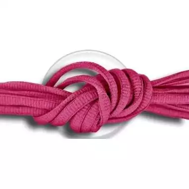 Lacets ronds en rose framboise pour vos chaussures