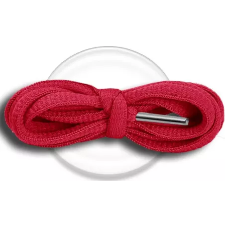 Lacets de chaussures rouges, ronds en couleur et fantaisie…