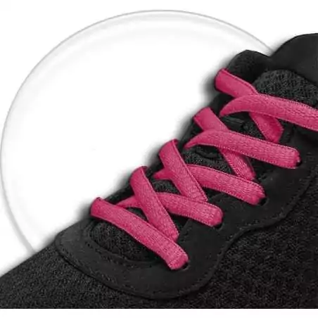 Lacets ronds en rose framboise pour vos chaussures Lacets ronds en rose framboise pour vos chaussures