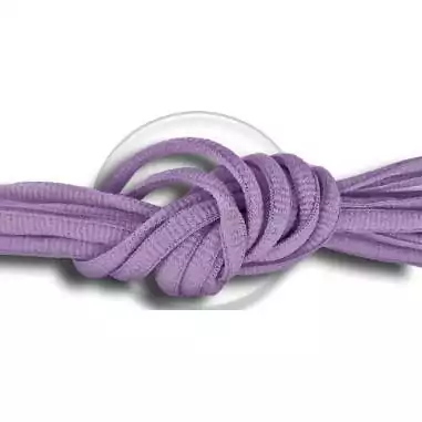 Lacets ronds en violet lavande pour vos chaussures