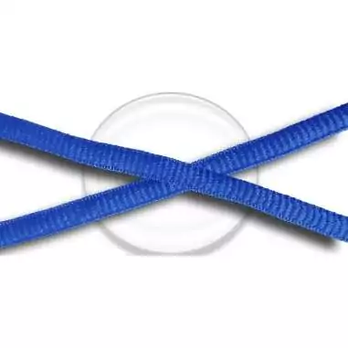 Lacets ronds en bleu royal pour vos chaussures