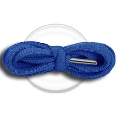 Lacets ronds en bleu royal pour vos chaussures