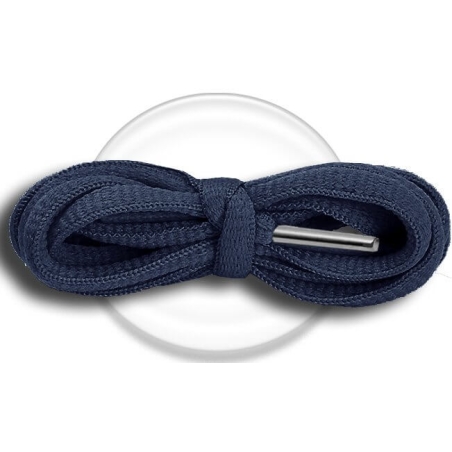 Lacets ronds bleu marine clearance